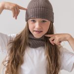 czapka i komin dla dziecka