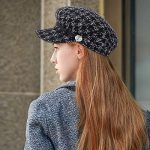 elegancka czapka z daszkiem